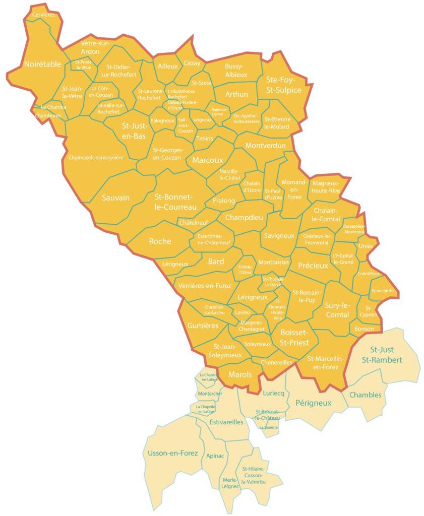 Notre territoire de santé - CPTS LOIRE FOREZ