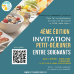 INVITATION au 4ème petit-déjeuner de la CPTS Loire Forez mardi 24 septembre à 8h30 !